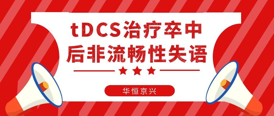 阳极经颅直流电刺激联合常规语言疗法治疗非流畅性脑卒中后失语症的疗效观察